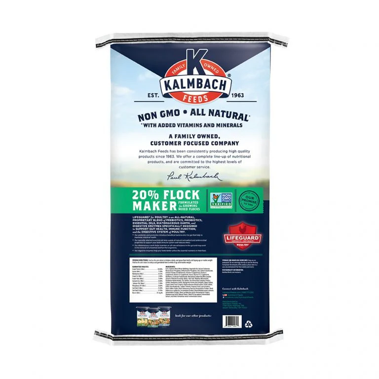 20% Non-GMO Flock Maker™ Crumble Feed - Image 2