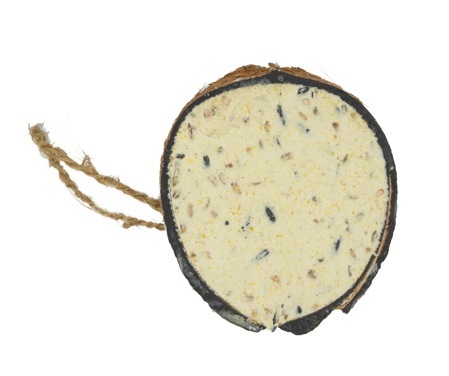 A&E Cage Garden & Fun Half Coconut w/ Suet - Image 2