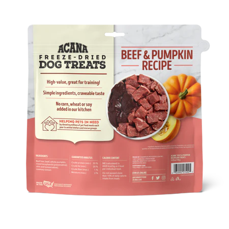 ACANA Beef & Pumpkin Freeze-Dried Treats - Image 3