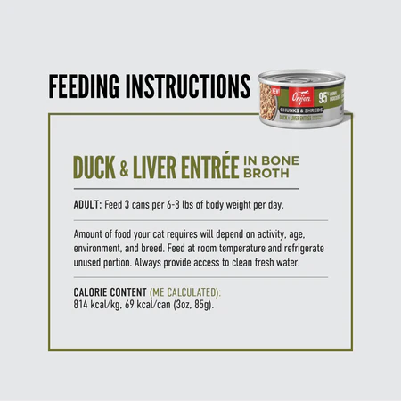 ACANA Chunks & Shreds Duck & Liver Entrée Wet Cat Food - Image 4