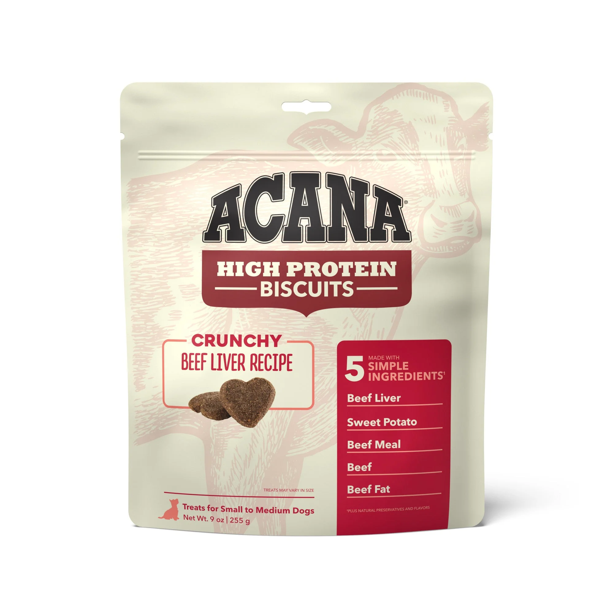 ACANA High-Protein Biscuits Crunchy Beef Liver Recipe - Image 2