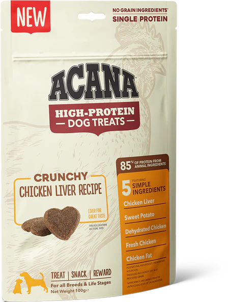 ACANA High-Protein Biscuits Crunchy Chicken Liver Recipe - Image 3