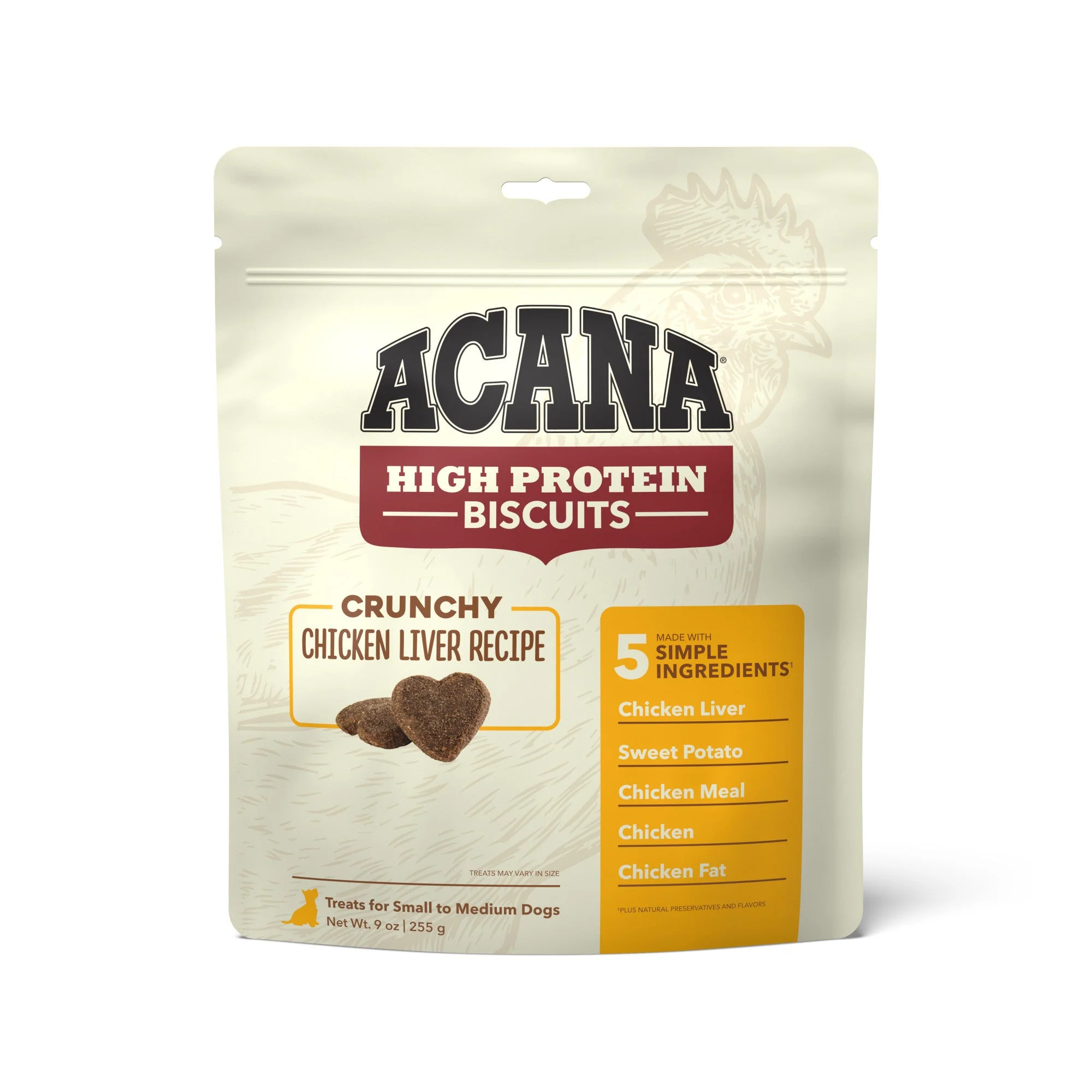 ACANA High-Protein Biscuits Crunchy Chicken Liver Recipe - Image 4