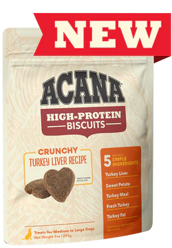 ACANA High-Protein Biscuits Crunchy Turkey Liver Recipe