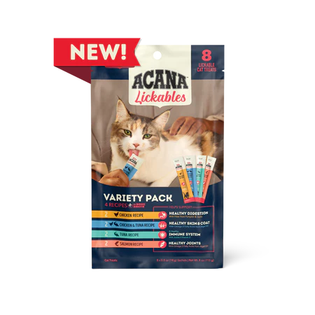 ACANA Lickables Variety Pack Cat Treats