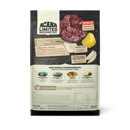 ACANA Singles Limited Ingredient Dry Dog Food Duck & Pear Recipe - Image 2