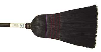 Deluxe Barn Broom Black