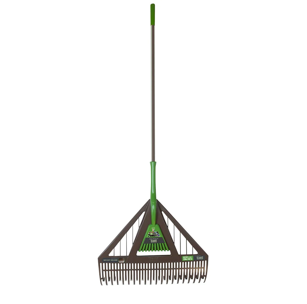 Ames Dual Tine Poly Leaf Rake with Hand Rake