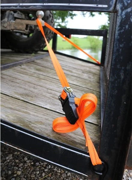 Ancra Cargo 1” x 15’ S-Hook Ratchet Tie-Down, Plastic Frame - Image 3