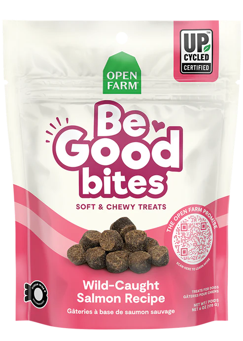Open Farm Be Good Bites Wild-Caught Salmon Recipe Dog Treats