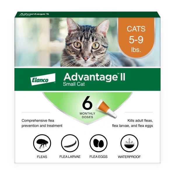 Advantage II Small Cat Vet-Recommended Flea Treatment & Prevention - Image 4