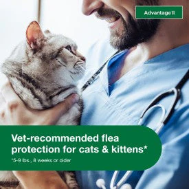 Advantage II Small Cat Vet-Recommended Flea Treatment & Prevention - Image 8