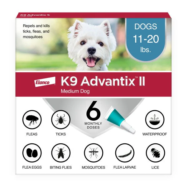K9 Advantix II Flea, Tick & Mosquito Treatment & Prevention for Medium Dogs - Image 11