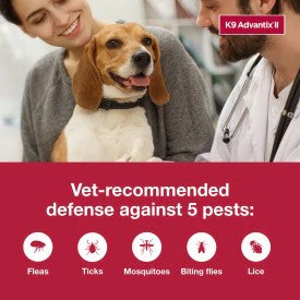 K9 Advantix II Flea, Tick & Mosquito Treatment & Prevention for Medium Dogs - Image 5