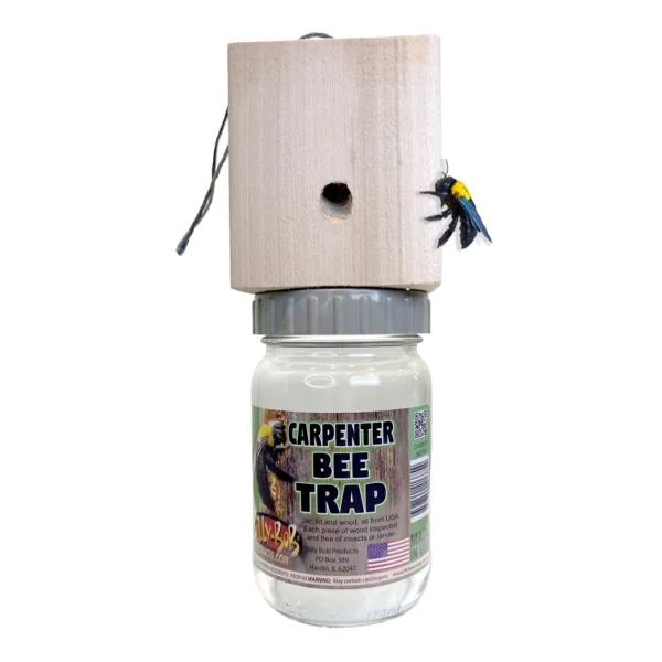 Billy Bob Billy Bob Carpenter Bee Trap – Hanging Outdoor Trap - Image 3