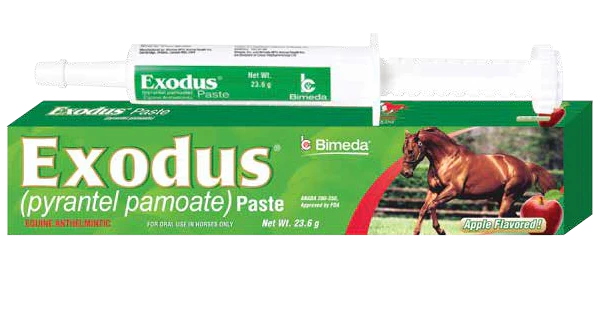 Bimeda Exodus® Paste (pyrantel pamoate)