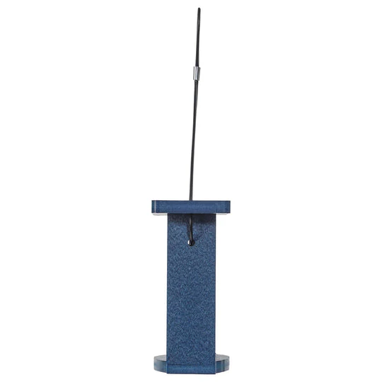Birds Choice Recycled Plastic Suet Feeder in Blue - Image 4