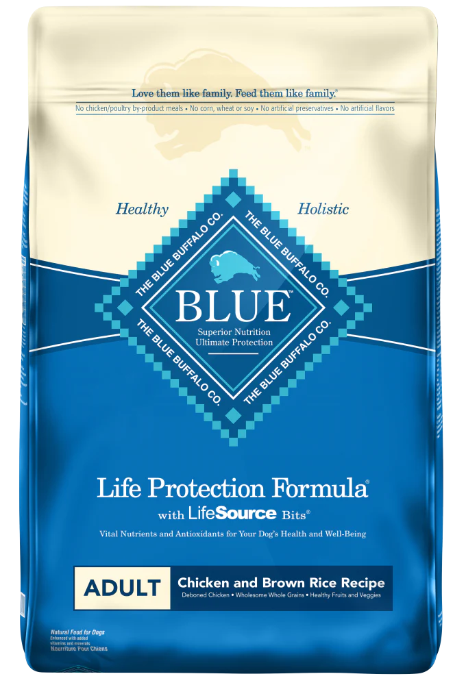 Blue Buffalo Life Protection Natural Chicken & Brown Rice Recipe Adult Dry Dog Food