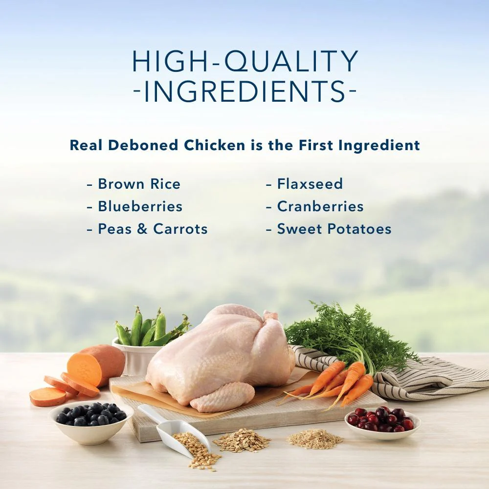 Blue Buffalo Life Protection Natural Chicken & Brown Rice Recipe Large Breed Adult Dry Dog Food - Image 3