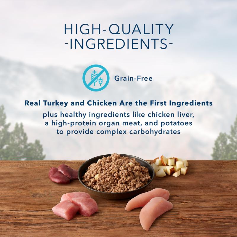 Blue Buffalo Wilderness Turkey & Chicken Grill Canned Dog Food - Image 3