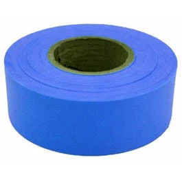 Blue Flagging Tape, 300-Ft.