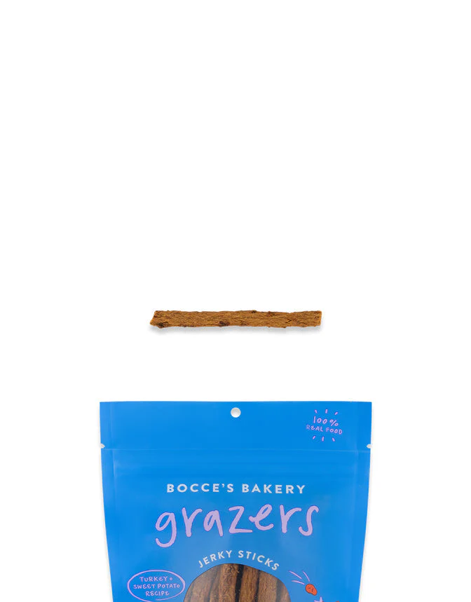 Bocce's Bakery Grazers Turkey & Sweet Potato Jerky Sticks - Image 3
