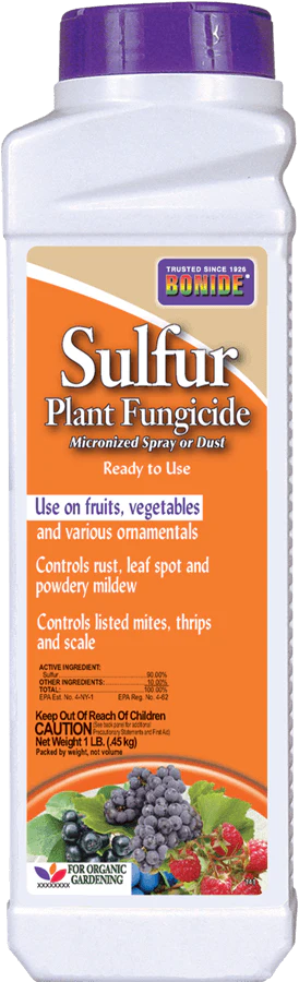Bonide Sulfur Plant Fungicide
