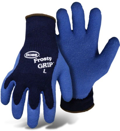 BOSS® FROSTY GRIP® BLUE INSULATED KNIT LATEX PALM