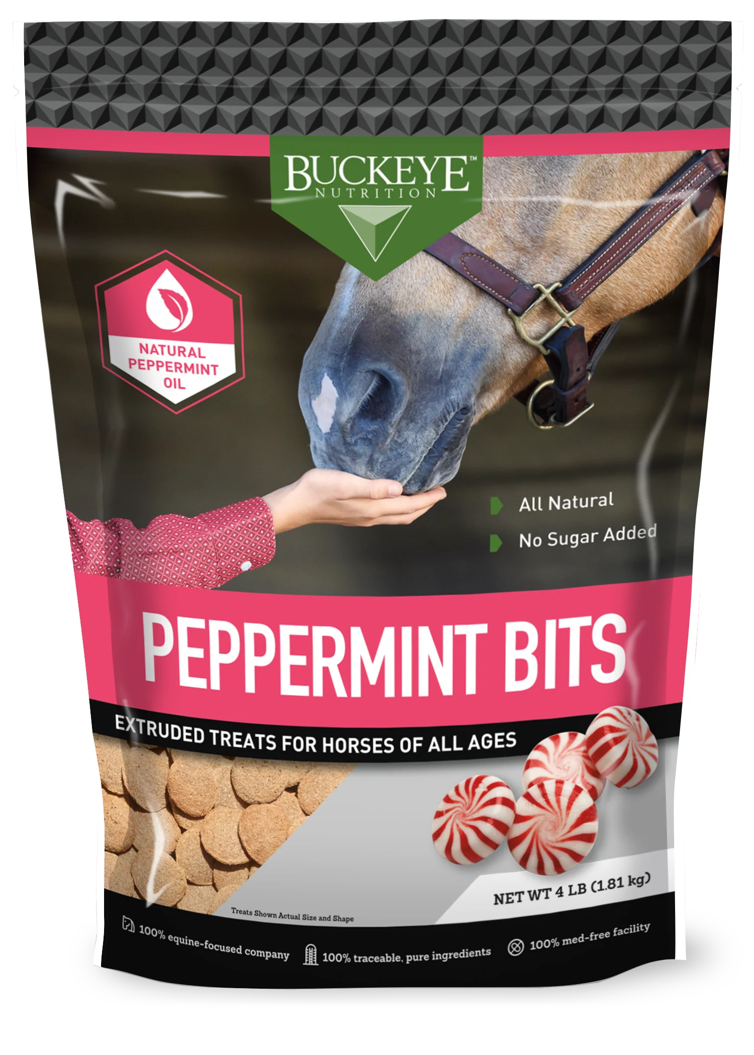 BUCKEYE™ Nutrition Peppermint Bits