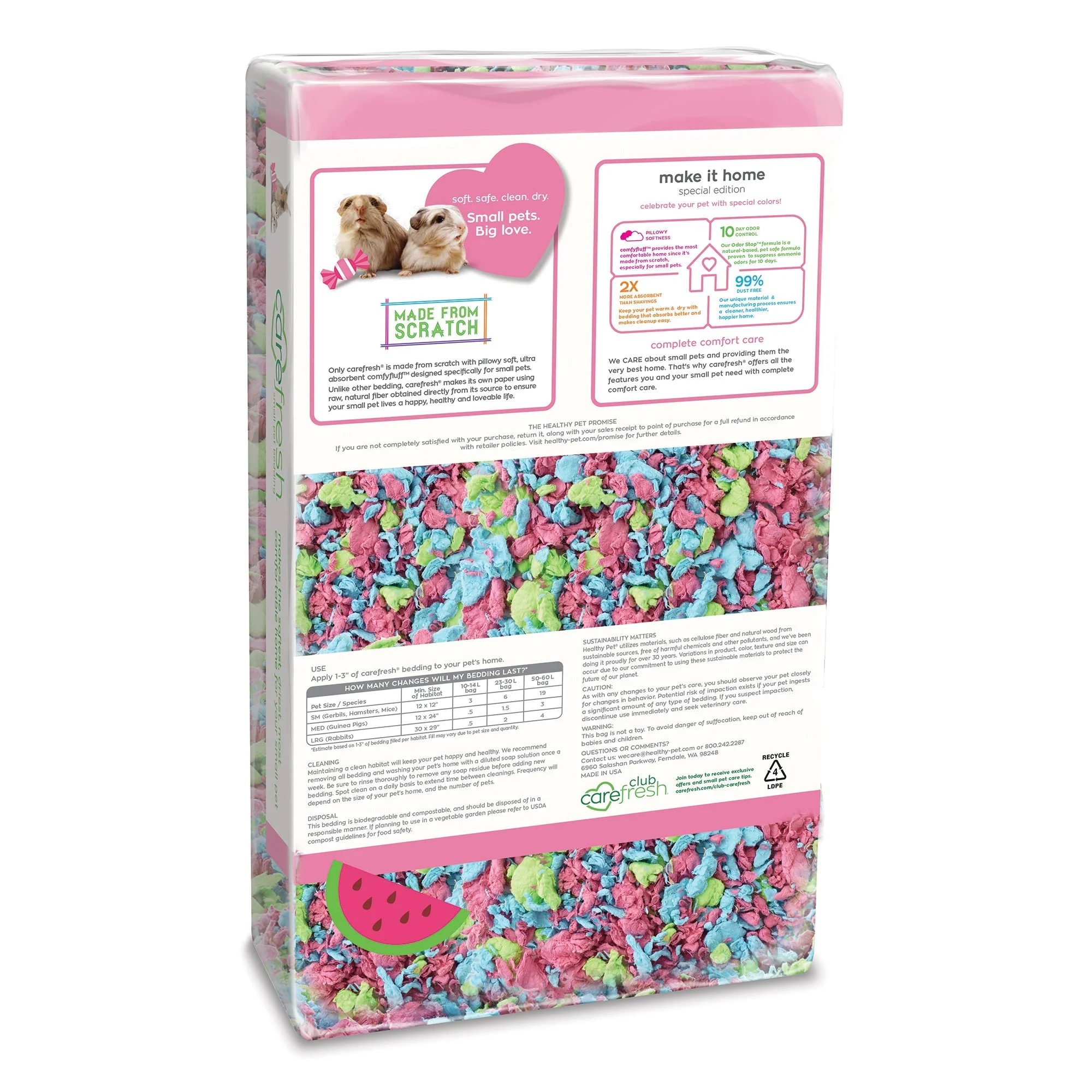 Carefresh® Special Edition Small Pet Paper Bedding - Image 2