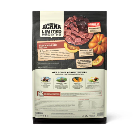 ACANA Singles Beef & Pumpkin Recipe Dry Dog Food - Image 2