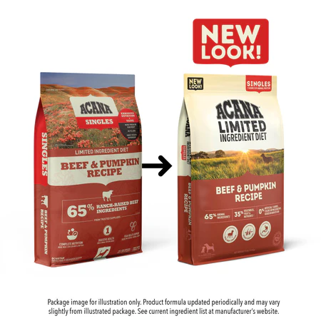 ACANA Singles Beef & Pumpkin Recipe Dry Dog Food - Image 4