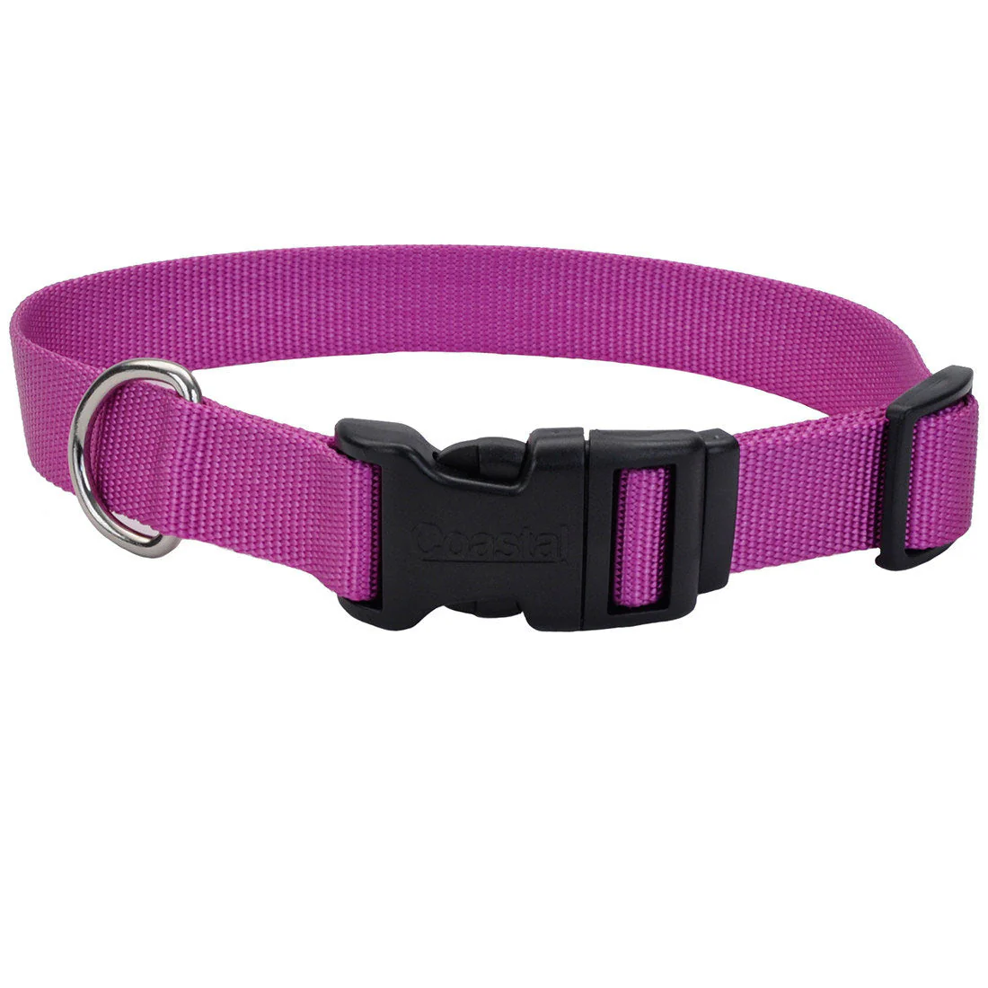 Coastal Adjustable Dog Collar with Metal Buckle - Image 2