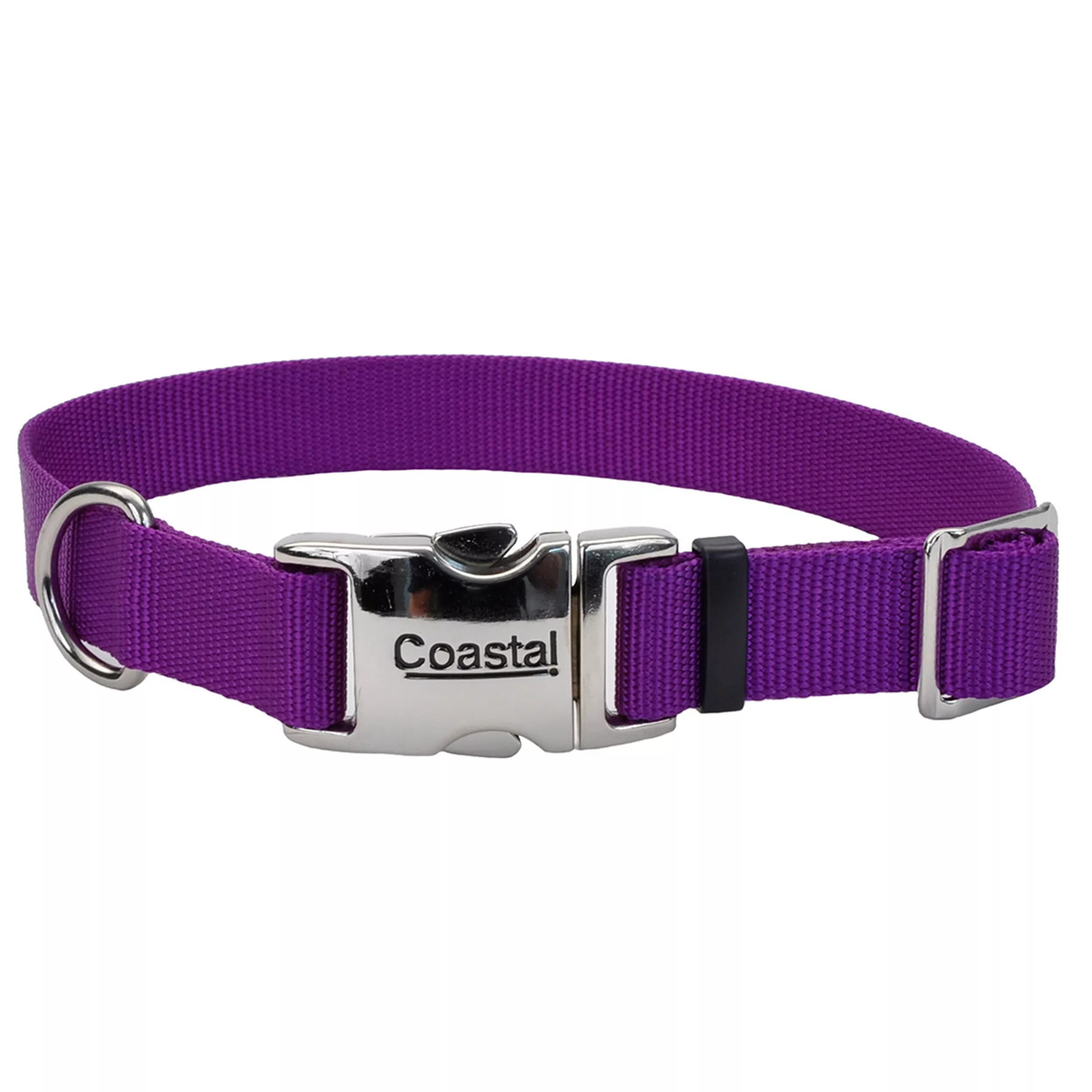 Coastal Adjustable Dog Collar with Metal Buckle - Image 4