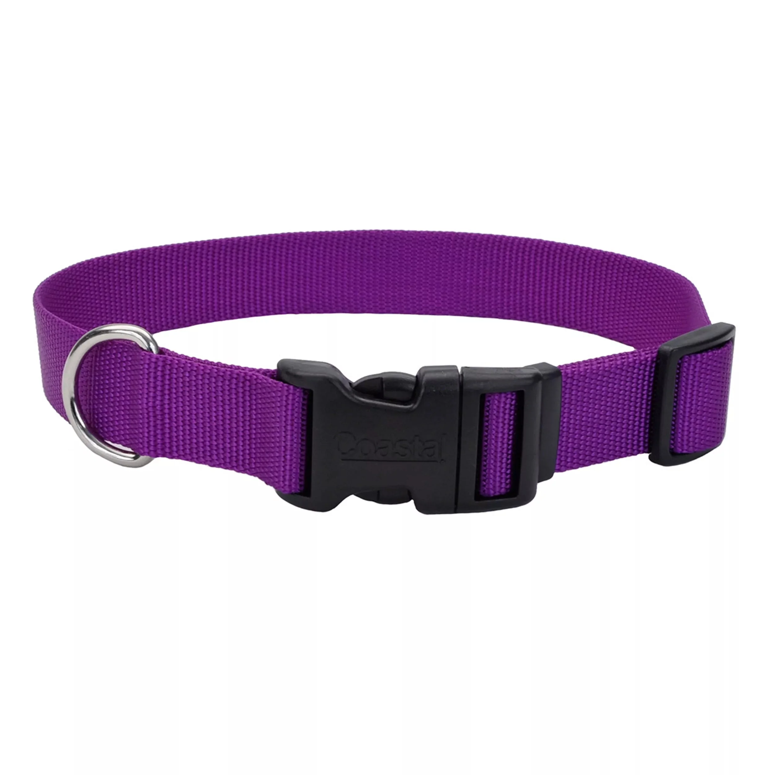 Coastal Adjustable Dog Collar with Plastic Buckle - Image 3
