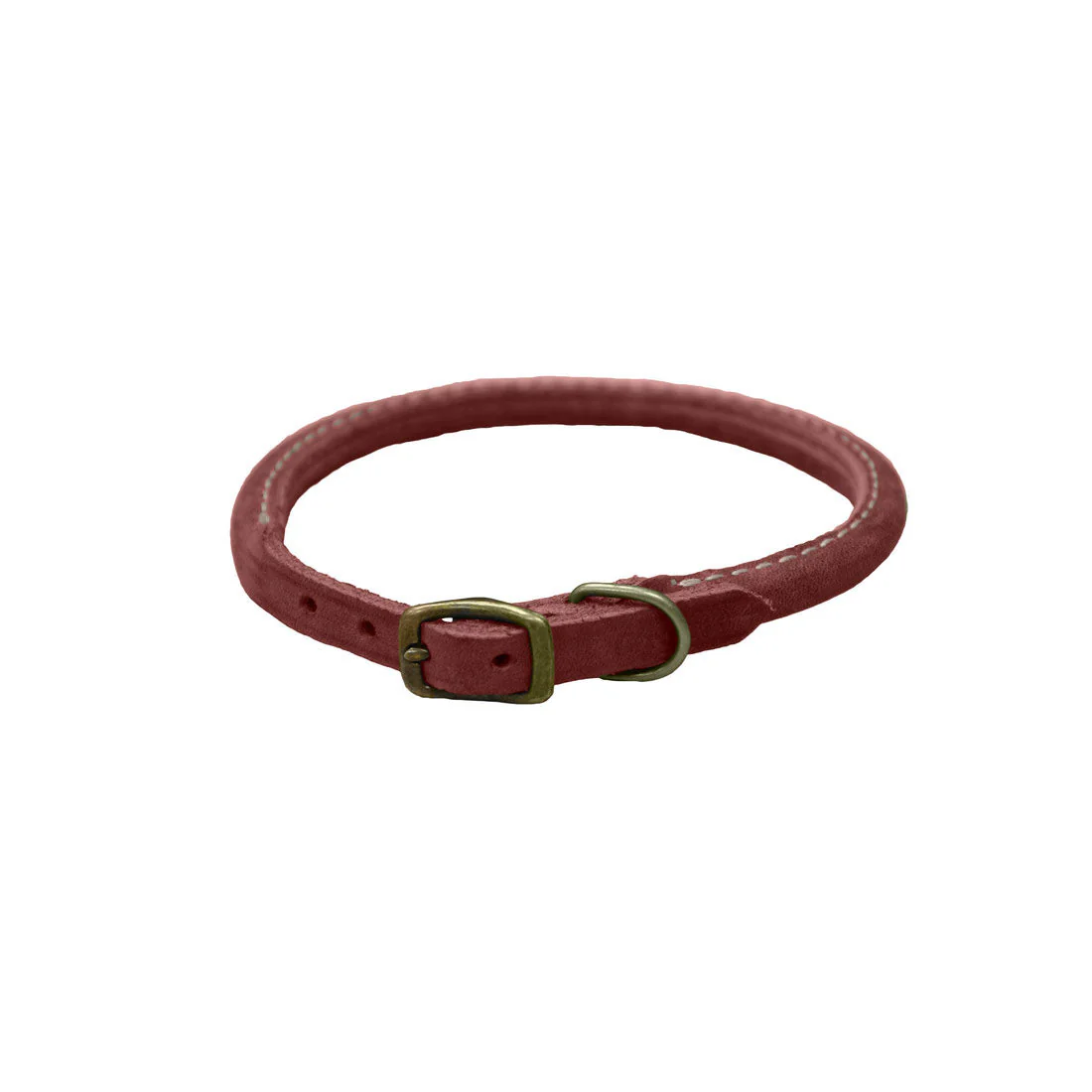 Coastal Pet Products Circle T Rustic Leather Round Dog Collar - Image 3