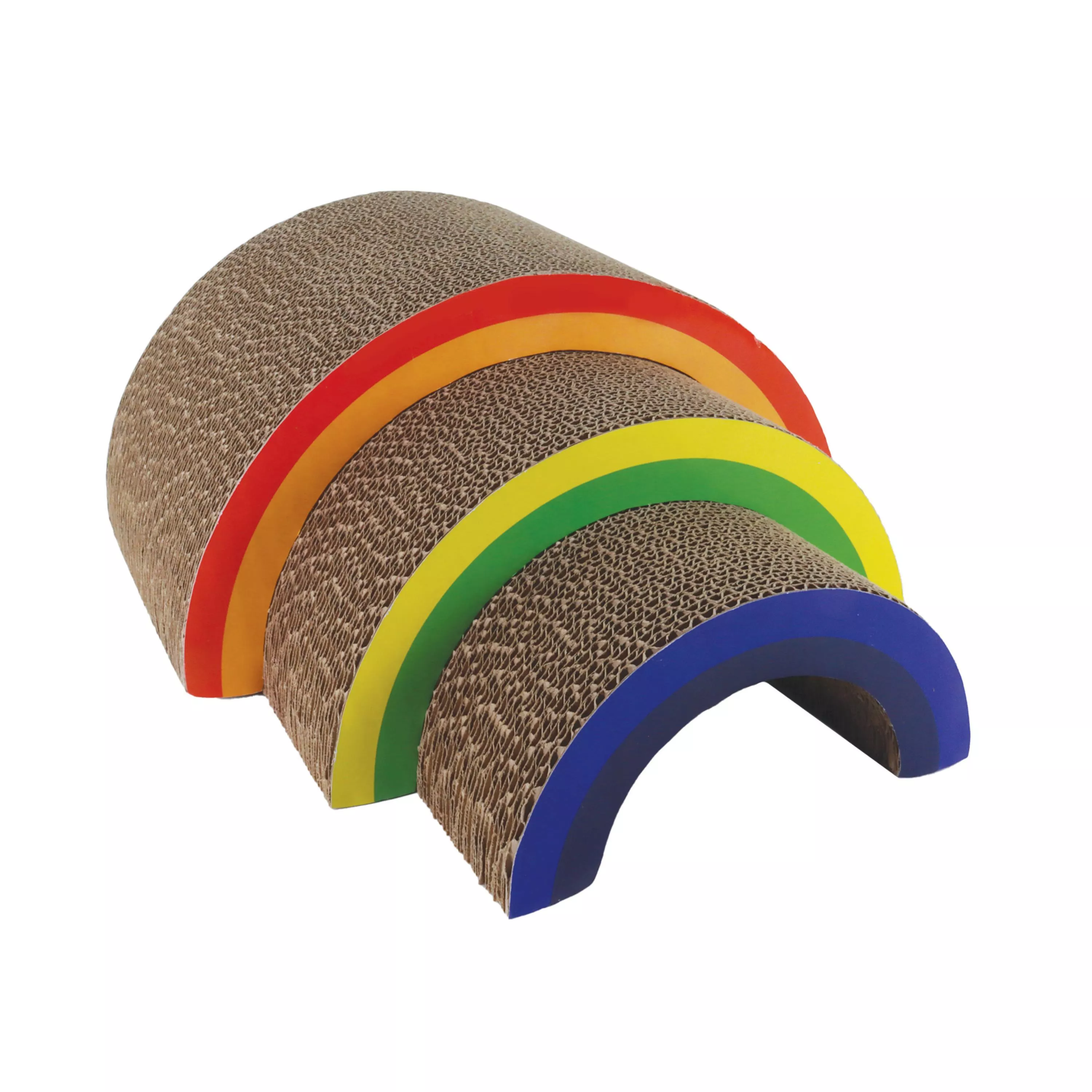 Coastal Pet Turbo by Coastal Rainbow Stack Cat Scratcher - Image 2