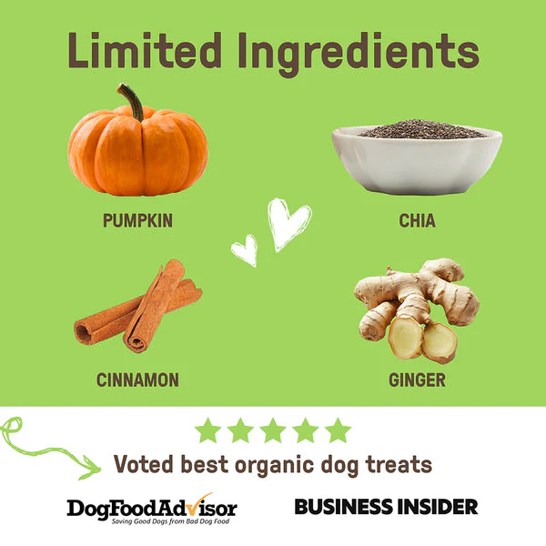 Cookie Pal Pumpkin & Chia Biscuits Dog Treats - Image 4
