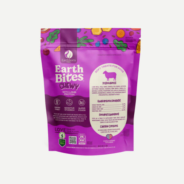 Earthborn Holistic EarthBites Chewy with Lamb Protein Dog Treats - Image 2