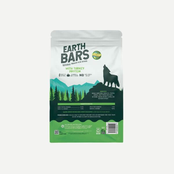 Earthborn Holistic EarthBars With Turkey Protein Natural Medium Dog Treats - Image 2