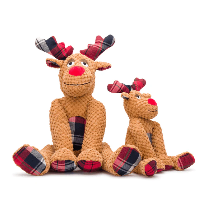 Fabdog Floppy Reindeer Dog Toy - Image 2