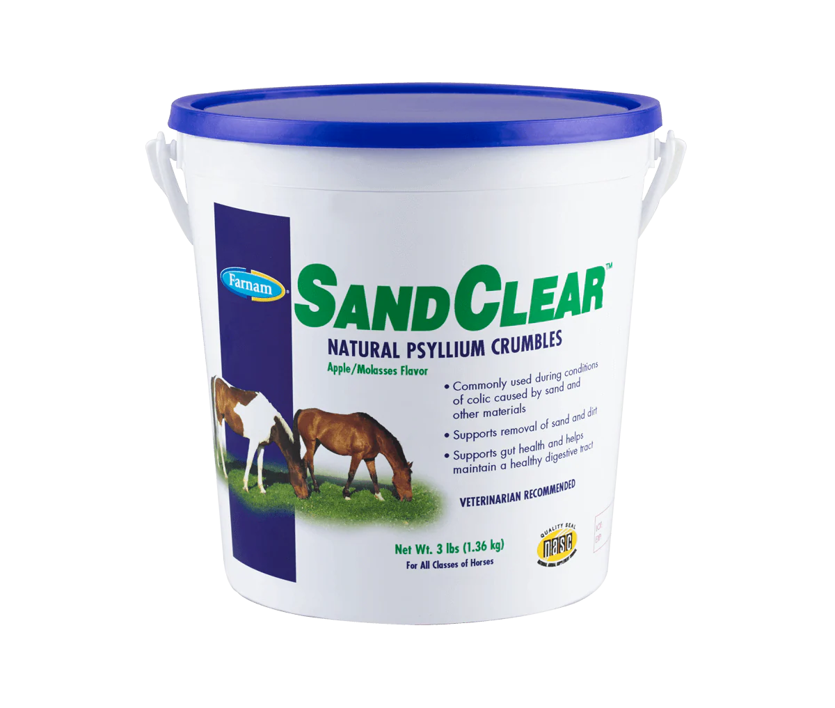 Farnam SandClear Natural Psyllium Crumbles 3 Lb