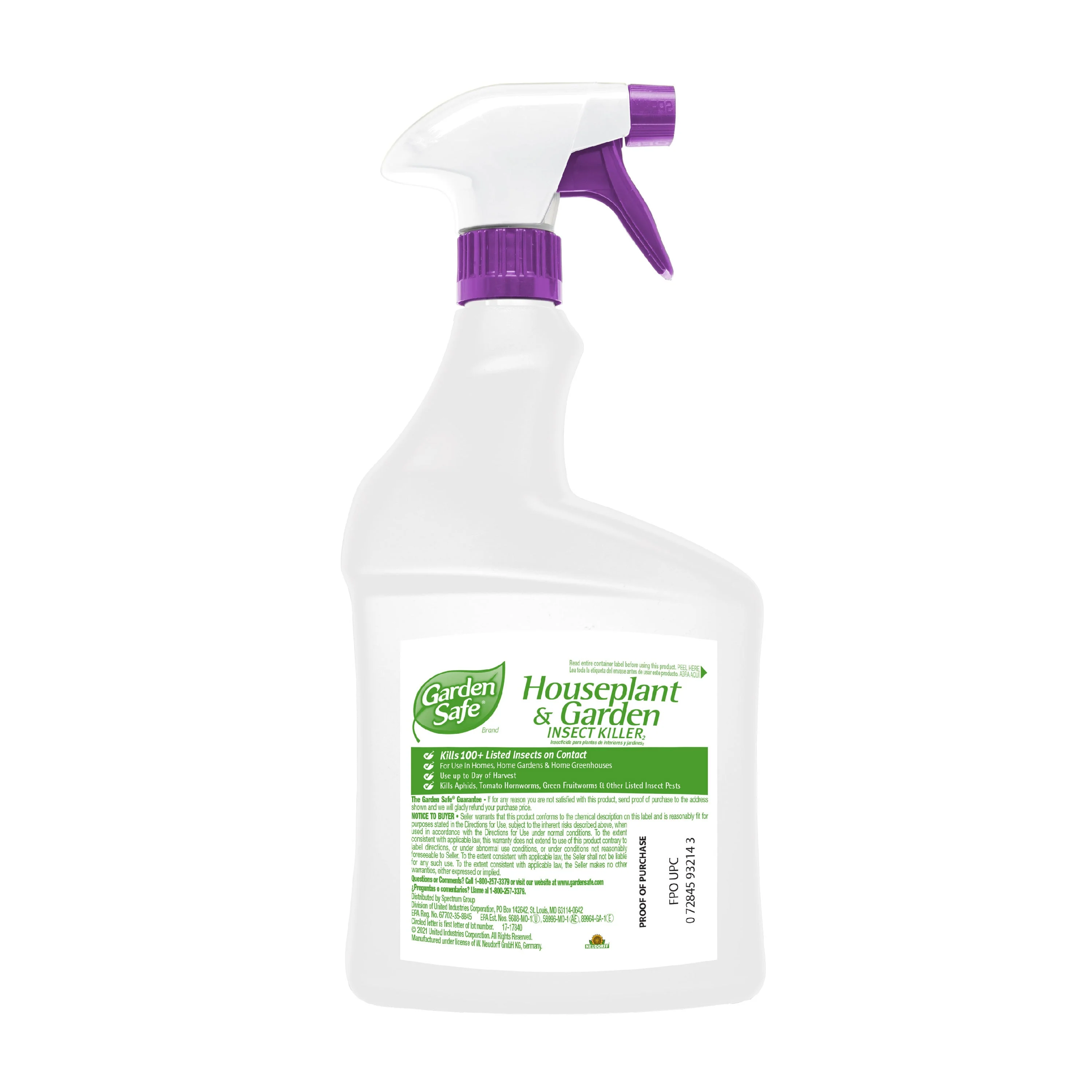 Garden Safe Houseplant & Garden Insect Killer (Ready-to-Use) - Image 2