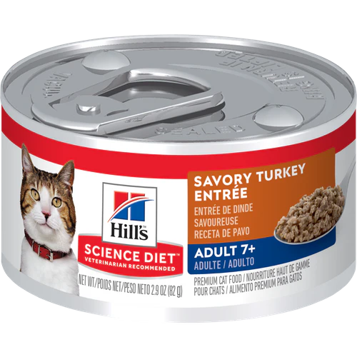 Hill's® Science Diet® Adult 7+ Savory Turkey Entrée cat food - Image 3