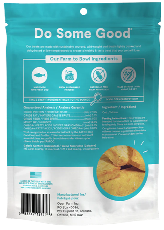 Open Farm Dehydrated Cod Fish Treats - Image 3