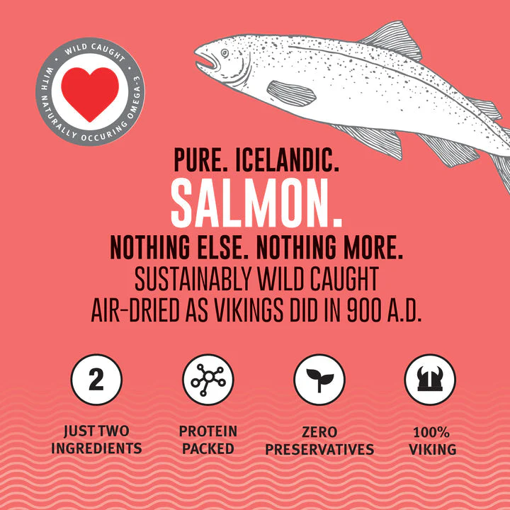 Icelandic+ Salmon Mini Fish Chips Dog Treats - Image 3