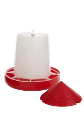 Little Giant Deluxe Plastic Hanging Poultry Feeder - Image 2