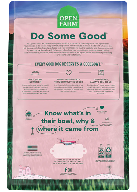 Open Farm Goodbowl™ Wild-Caught Salmon & Brown Rice Recipe for Dogs - Image 2
