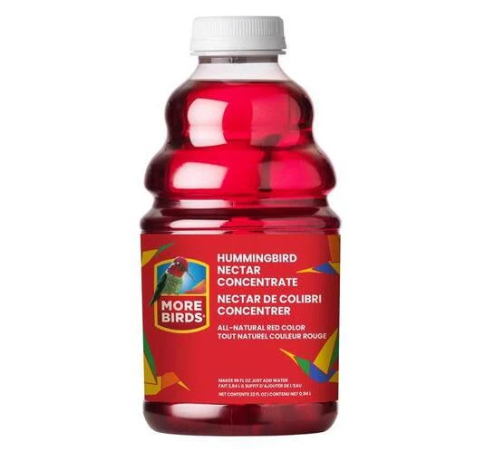 More Birds® Bird Health Natural Red Liquid Concentrate Hummingbird Nectar - Image 4