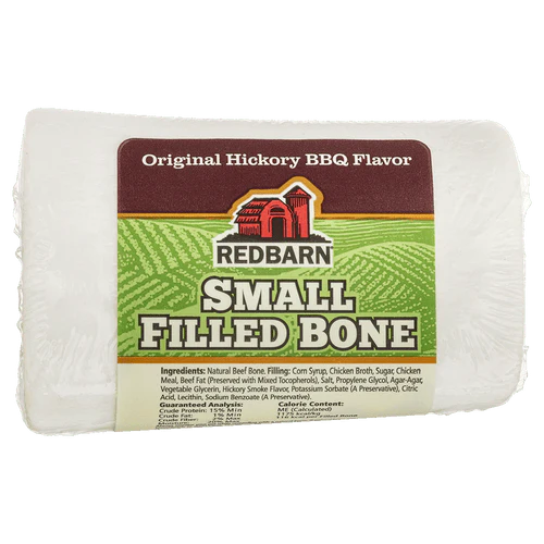 Redbarn Filled Bone Hickory BBQ Flavor